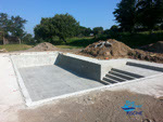 piscina a blocchetti