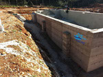 cantiere in cemento armato