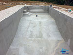 piscina in cemento armato
