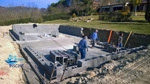 cantiere di una piscina