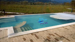 copertura della piscina a tapparella terni