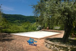 copertura della piscina blue river piscine