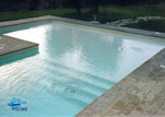 scale tra piscina alta e piscina bassa